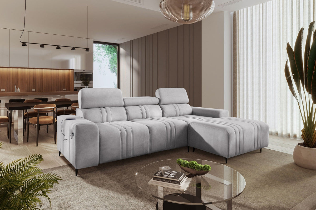 Verona I corner sofa bed – left-hand