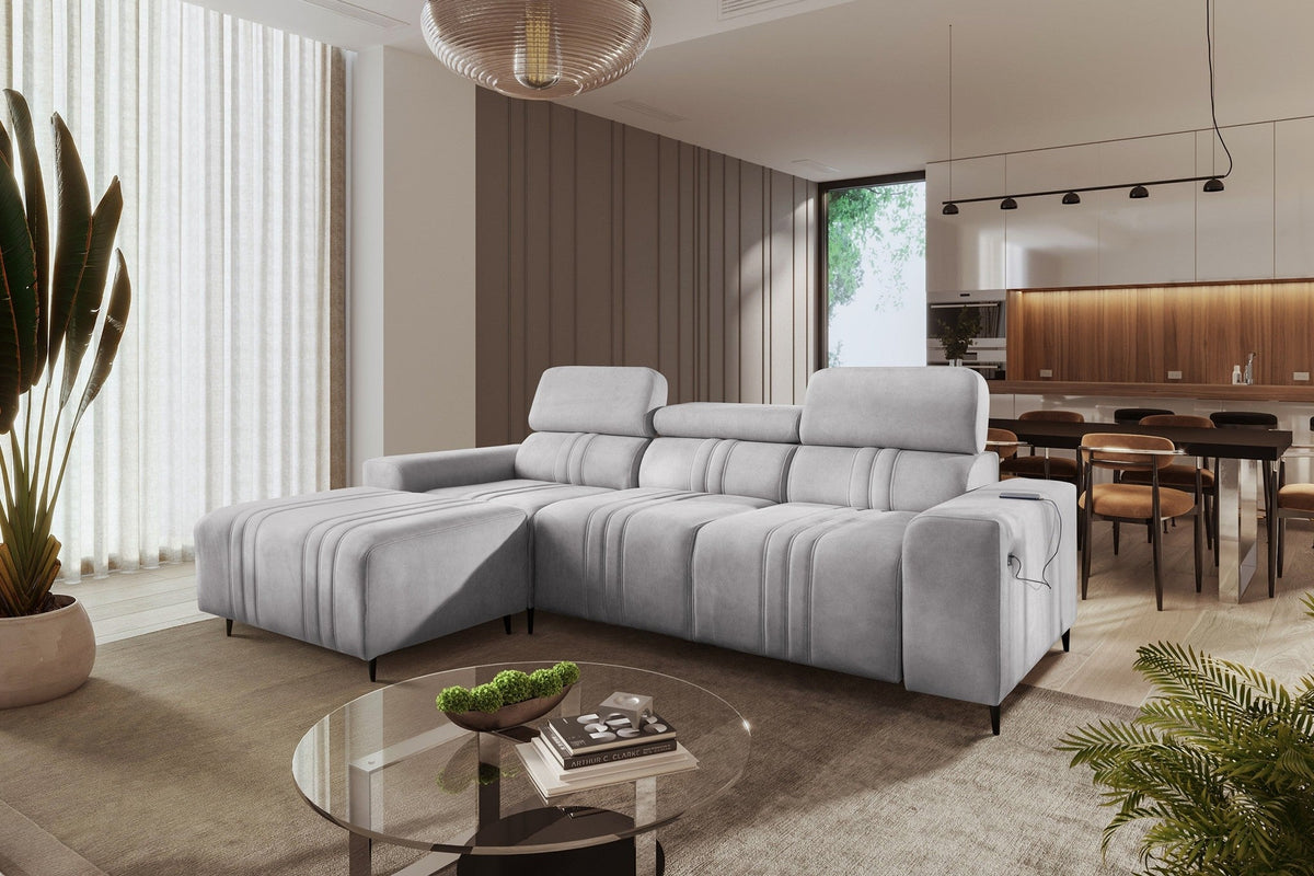 Verona I corner sofa bed – right-hand