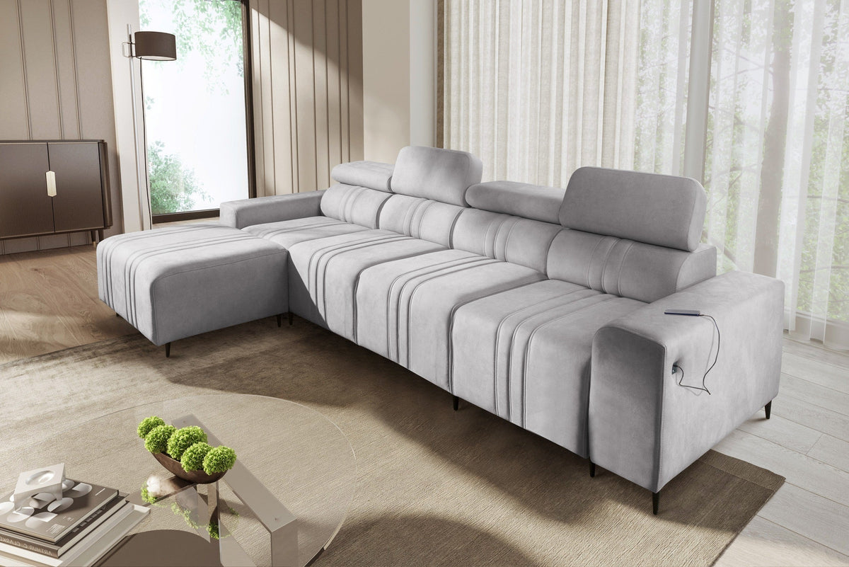 Verona XII corner sofa bed – right-hand