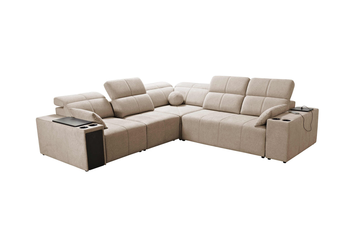 Milano III corner sofa bed – right-hand