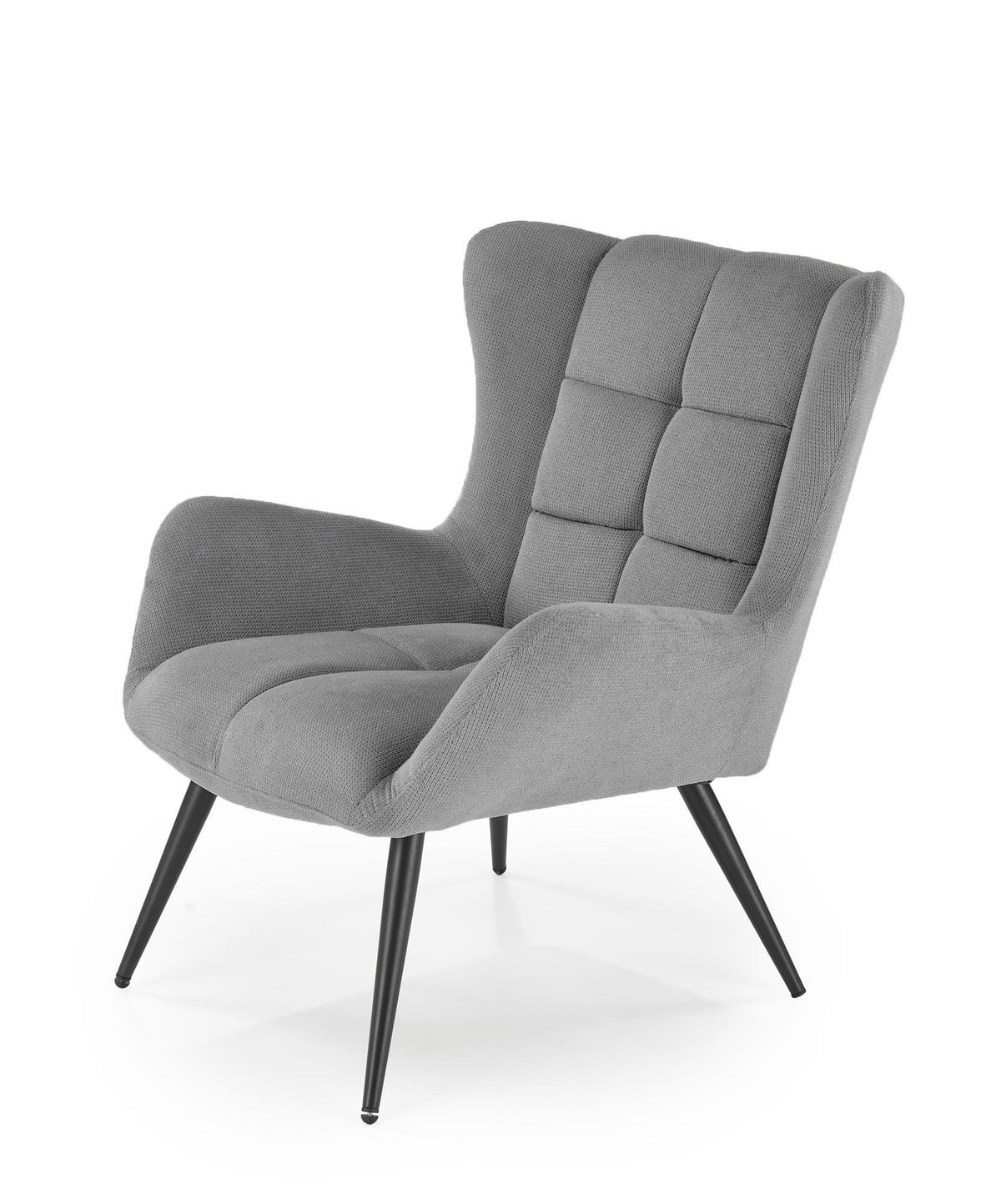 BYRON Lounge Armchair – Ash Grey – VARDO 11 – image 1