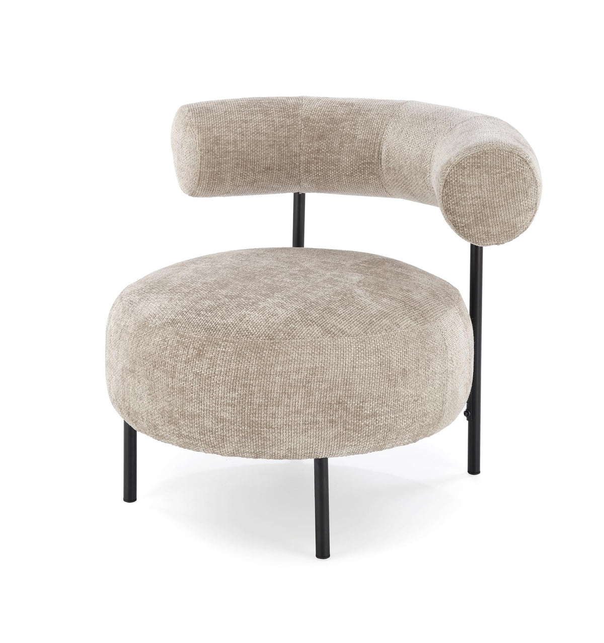 HAZARD HAGA Fabric Armchair – Beige – Haga 30 – image 1