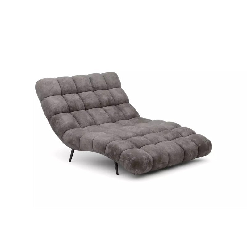 Chaise longue armchair 120 DELPHI for 2 people – Aphrodite 07 – front view – image 1