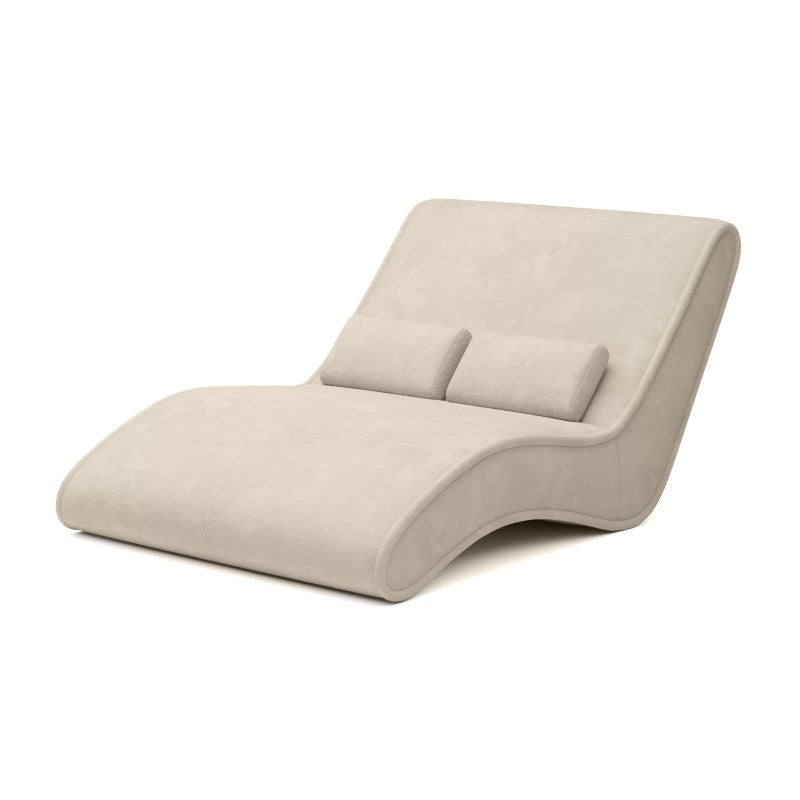 Chaise longue 120 SATO armchair for 2 people – Sorisso 04 – front view – image 1