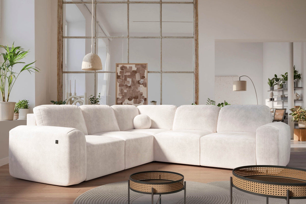 Monaco III corner sofa bed – right-hand