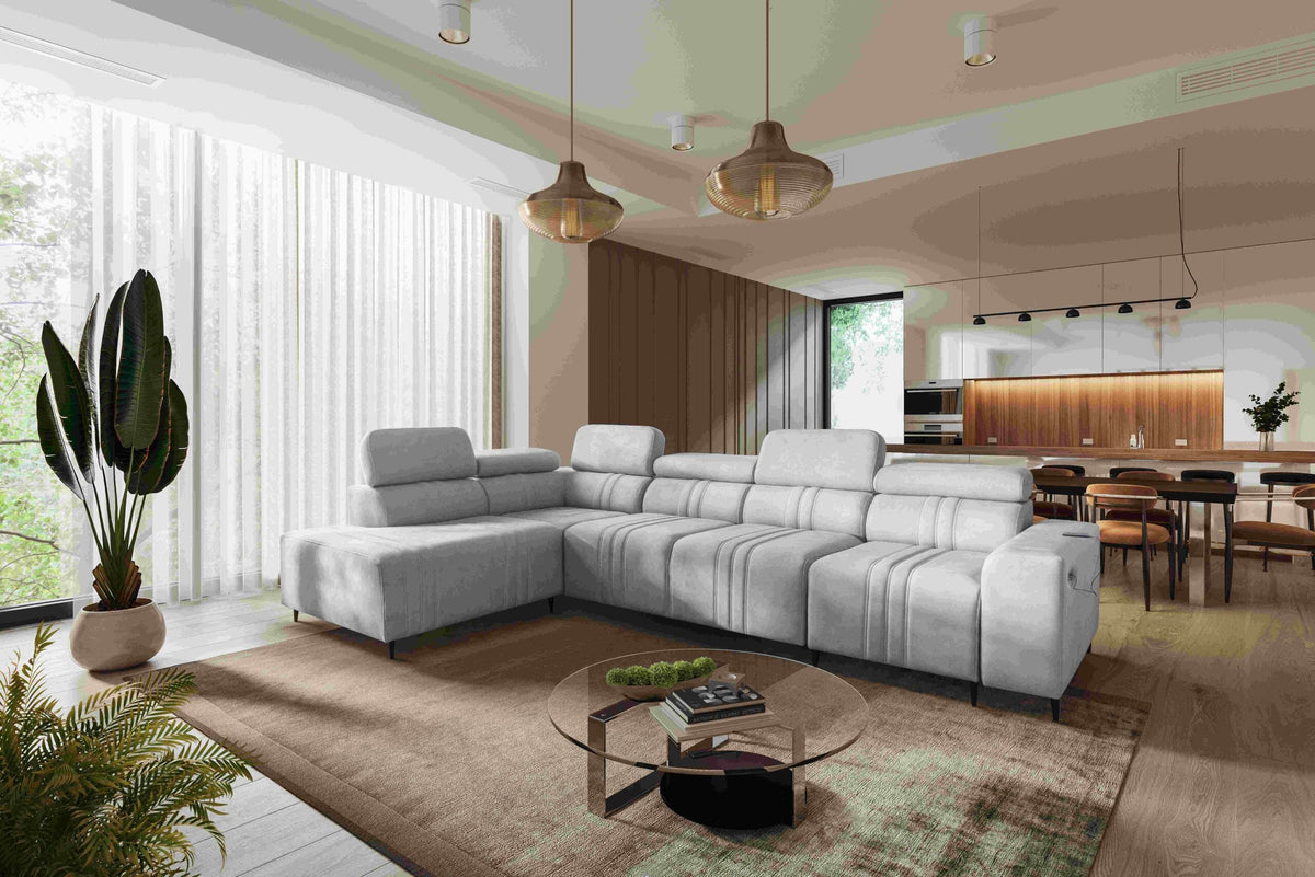 Verona XI corner sofa bed – right-hand