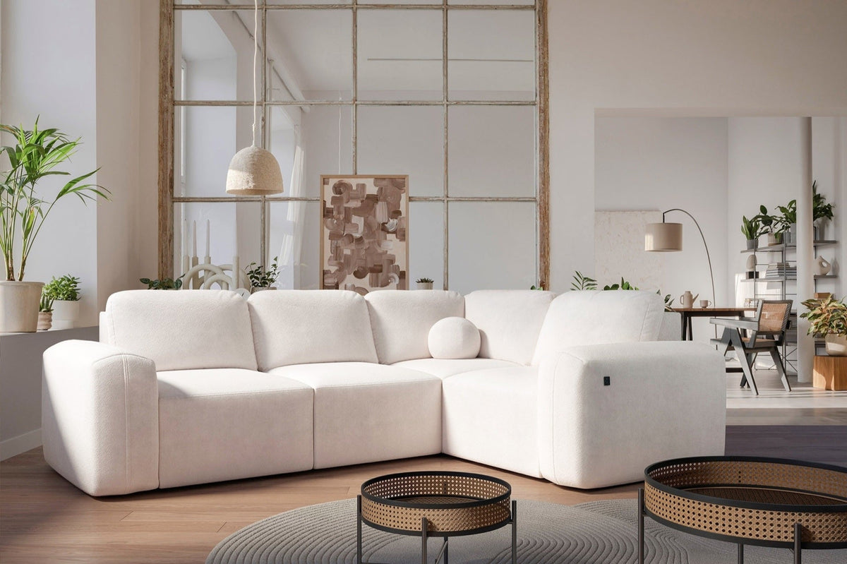 Monaco II corner sofa bed – left-hand