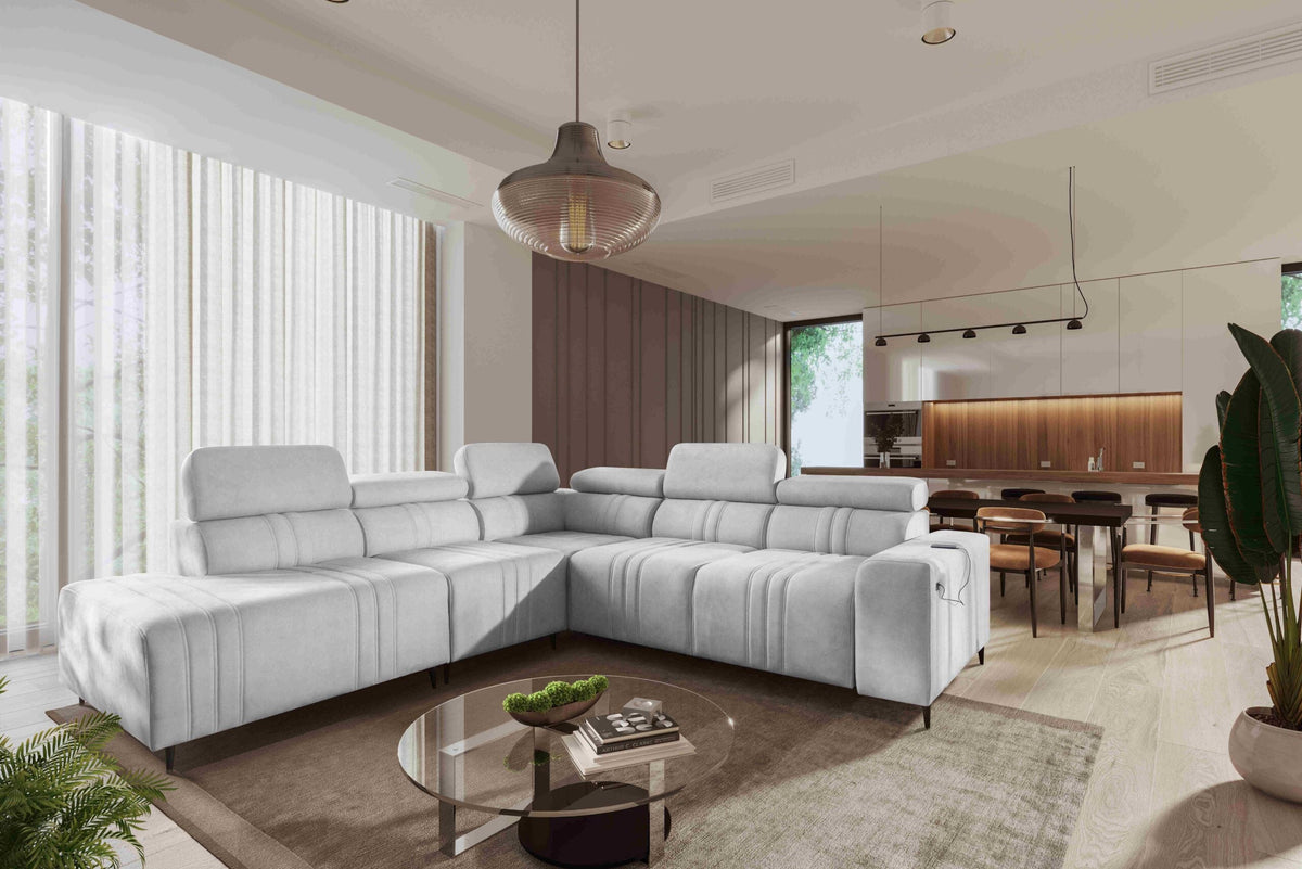 Verona IX corner sofa bed – right-hand