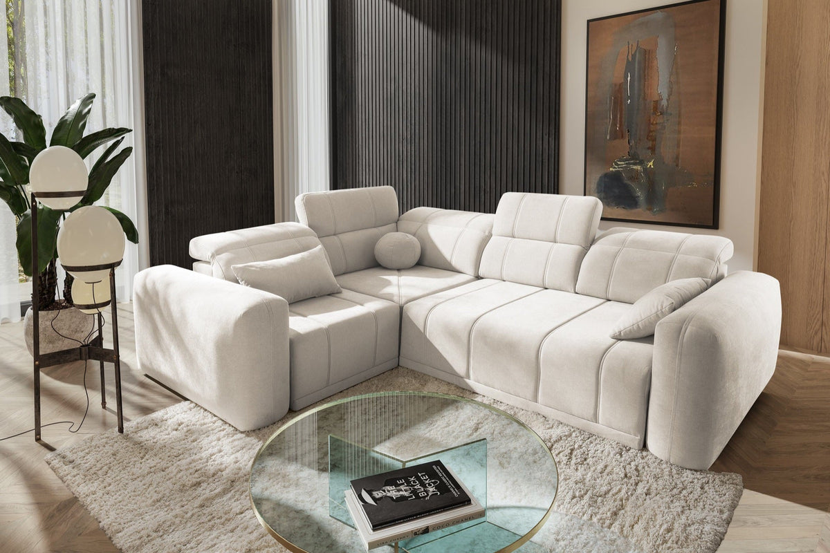 Luxor II corner sofa bed – right-hand