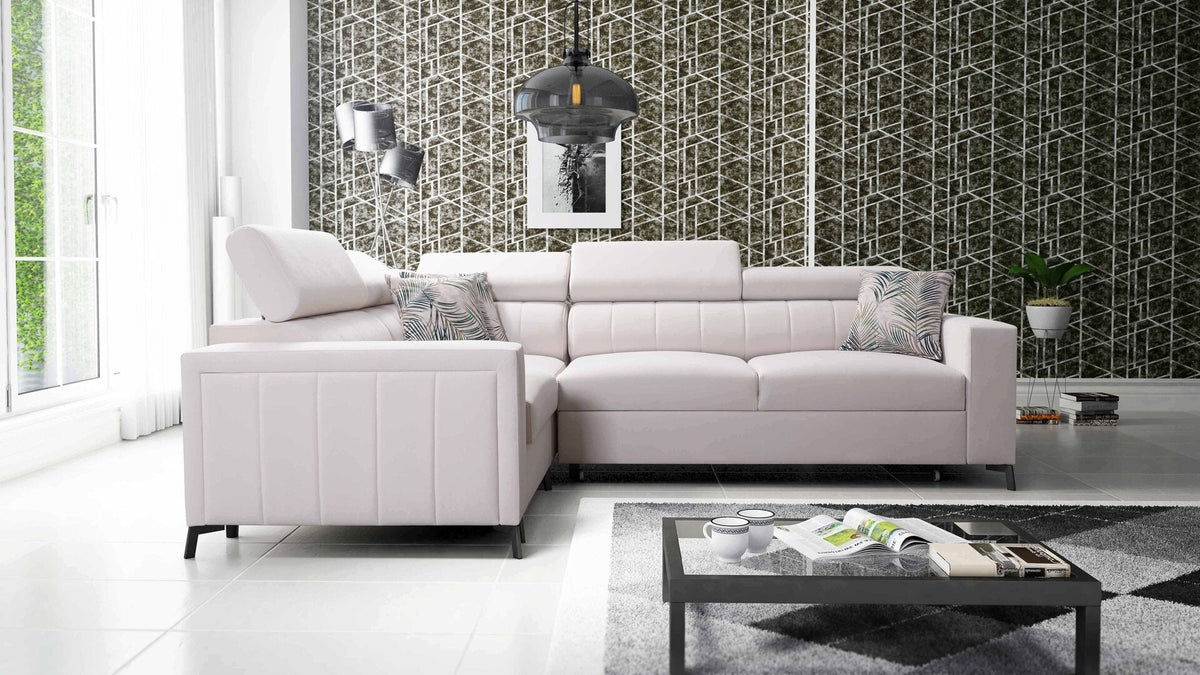 Arco II corner sofa bed – left-hand