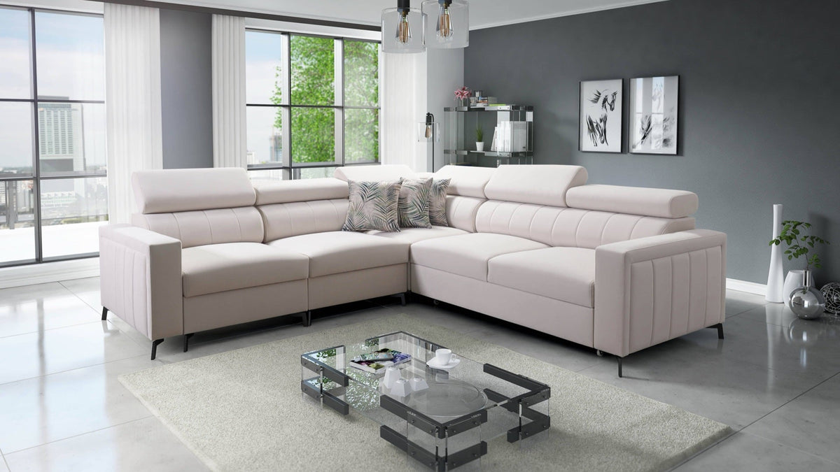 Arco IV Corner sofa bed – left-hand