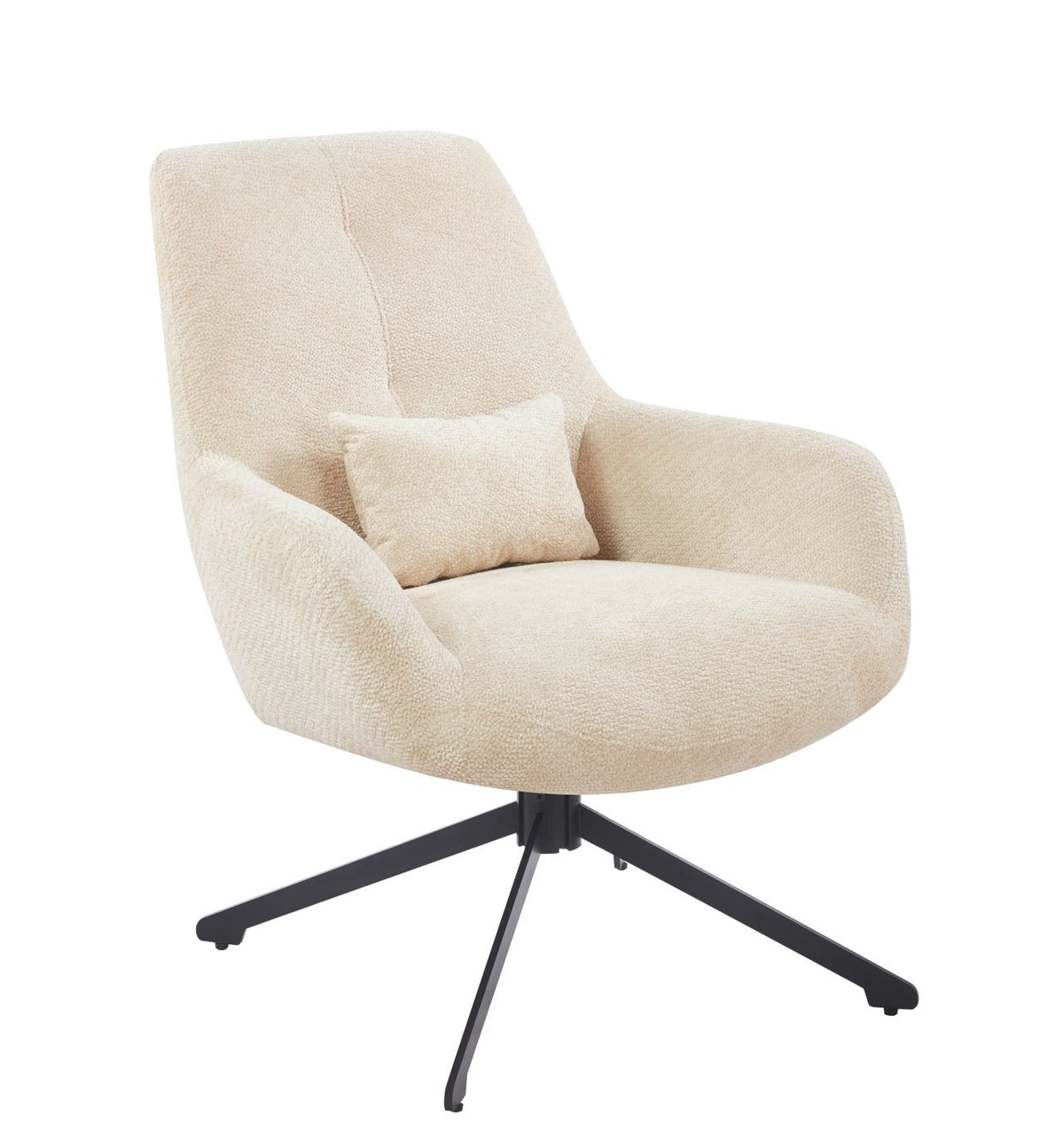 EGON 360° Swivel Armchair – Beige – image 1