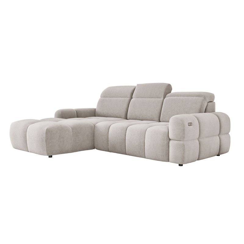MATEO S Freestanding Left-Side Corner Sofa – Memphis 01 – front view – image 1