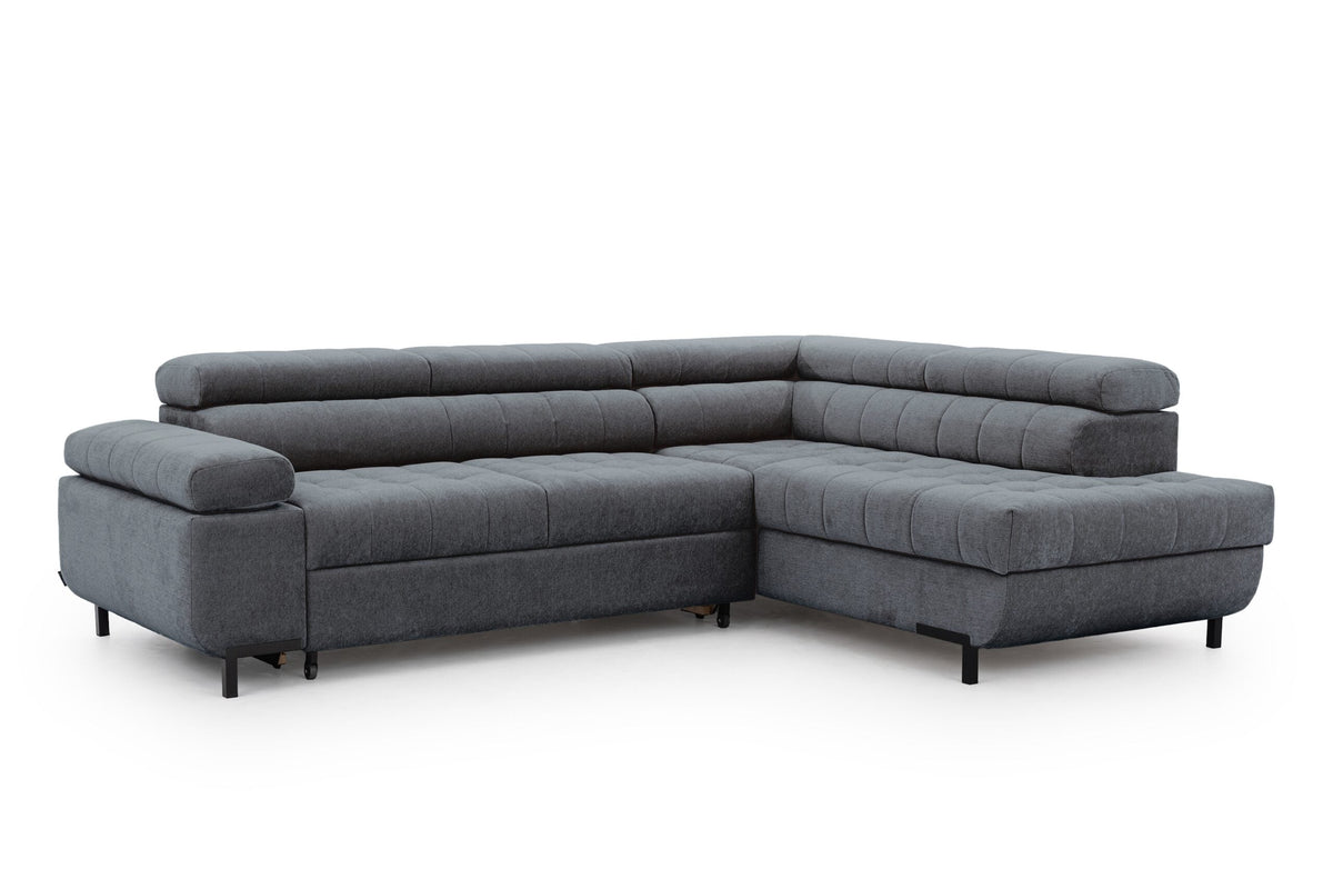 Tyrion L corner sofa bed/ Ditra