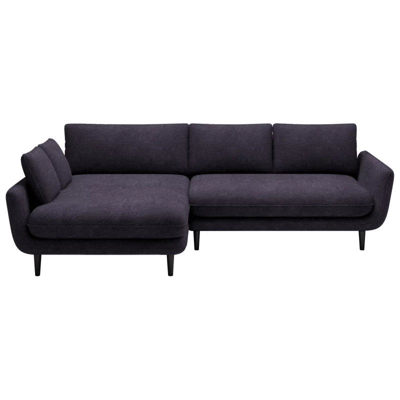 SOLANO left-hand corner sofa bed – storage and cushions