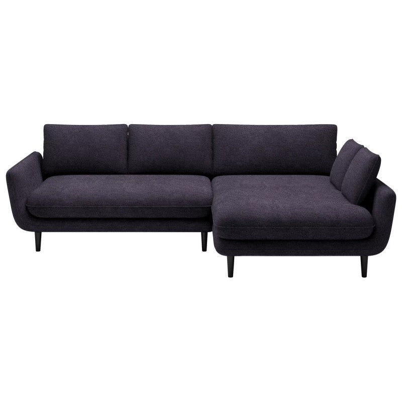 SOLANO right-hand corner sofa bed – storage and cushions