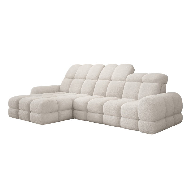 TOLLO MINI S corner sofa, left-hand, electric adjustment – Anthology 01 – front view – image 1