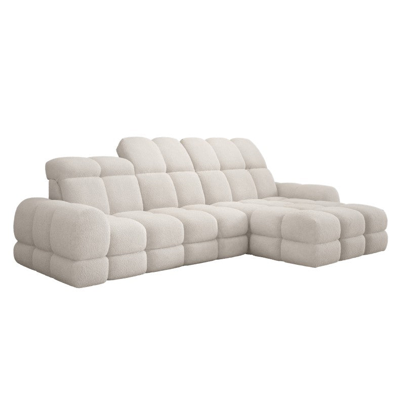 TOLLO MINI S corner sofa, right-hand, electric adjustment – Anthology 01 – front view – image 1
