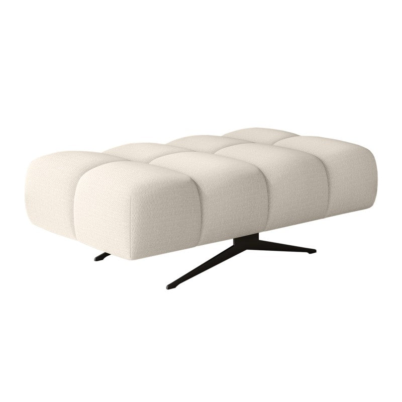 PRADO Soft Lux pouffe – Curio 02 – front view – image 1
